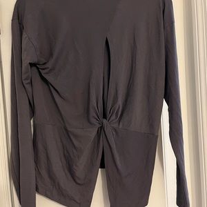 Athleta Long Sleeve Knot Back